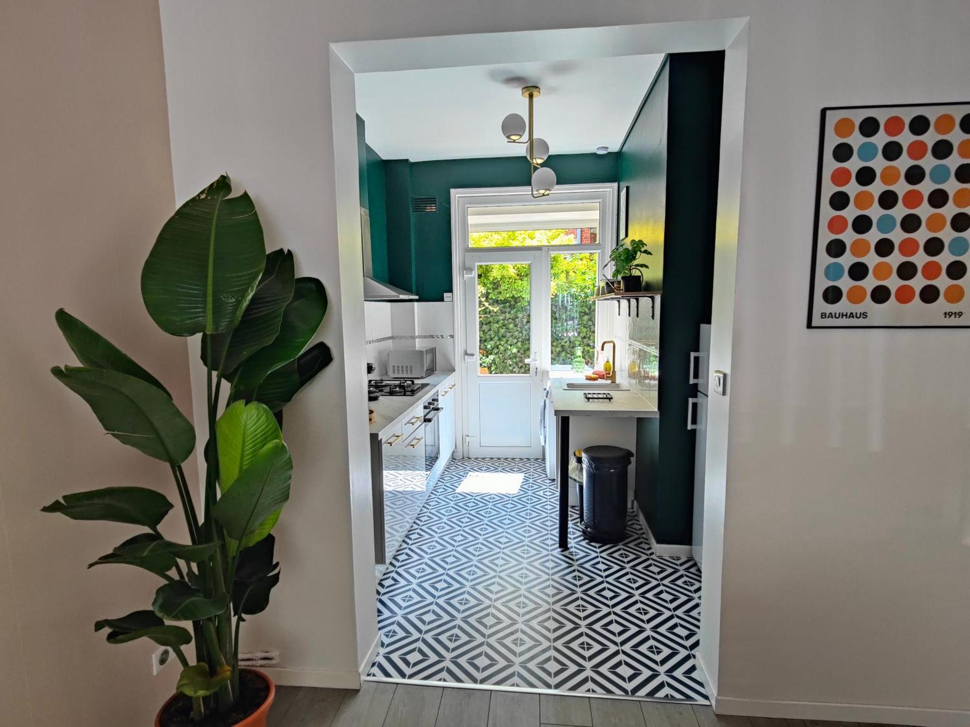 Le Rainbow - Grand Studio Avec Terrasse Dunkirk Bagian luar foto